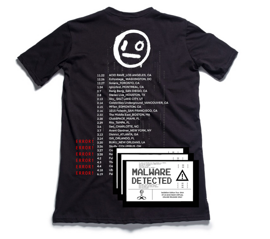 i_o Tour 404 Error Shirt